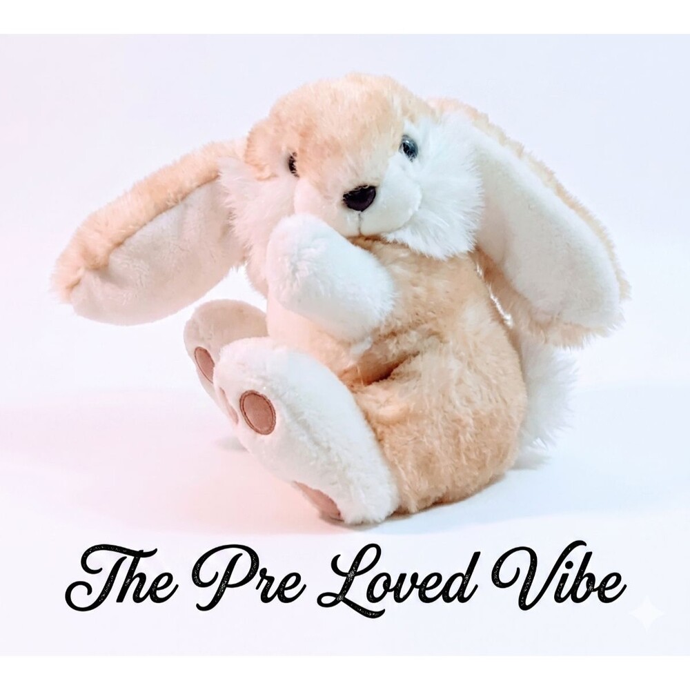 Vintage Big Feet Long Ears Bunny Rabbit Plush